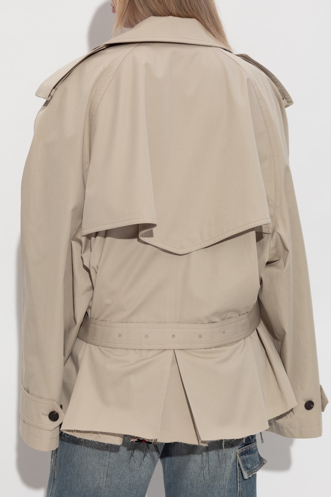 予約】GPB-606 Short Trench Coat Beige | gypsohila